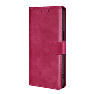 imi適用iPhone15翻蓋皮套17Pro防摔手機套16Pro插卡手機皮革套現貨 玫紅 iPhone6 plus/6S Plus