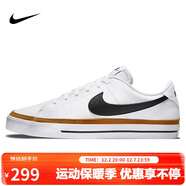 耐克NIKE板鞋男經(jīng)典緩震COURT LEGACY運動(dòng)鞋DH3162-100白40.5