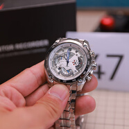 卡西歐（CASIO）【二手95新】未使用 卡西歐（CASIO）手表 經(jīng)典指針系列鋼鏈商務(wù)石英男表 EF-550D-7A-B47