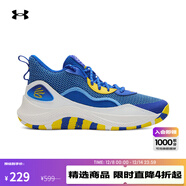 安德瑪（UNDERARMOUR）CURRY庫里3Z 24靈敏回彈運動(dòng)籃球鞋3027626 藍色400 43