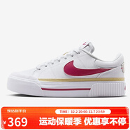 耐克NIKE女子經(jīng)典板鞋 COURT LEGACY 運動(dòng)鞋DM7590-112白紅40