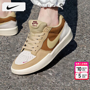 耐克（NIKE）男鞋板鞋男 25冬季新款運動(dòng)鞋子時(shí)尚帆布鞋SB復古透氣休閑鞋子男 202-淺褐色/曬圖退10 42.5 （內長(cháng)270mm）