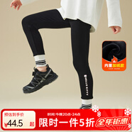 Hello Kitty女童打底褲兒童褲子秋冬款一體絨加絨加厚保暖中大童裝日常褲子 B款-黑色【加絨】 130