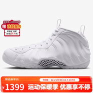 耐克NIKE男子籃球鞋 白噴 AIR FOAMPOSITE ONE運動(dòng)鞋HJ5195-100白 40