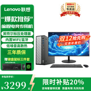 聯(lián)想（Lenovo）臺式主機電腦 獨顯 瑞天500 2025補貼20% 酷睿i5 i7小新迷你商用辦公天逸510s升級企業(yè)采購整機 主機+23.8英寸雙超顯示器 i5-13500HX 16G-2TB固
