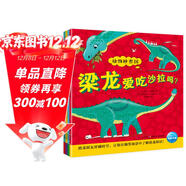 點(diǎn)讀版 恐龍妙想國 動(dòng)物妙想國系列全4冊 3-6歲兒童趣味科普繪本爆笑動(dòng)物認知啟蒙圖畫(huà)書(shū)三角龍梁龍劍龍霸王龍恐龍科普故事幼兒園想象力睡前故事圖書(shū)籍 支持老版小猴皮皮點(diǎn)讀筆