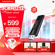 閃迪（SanDisk）512GB USB3.2 固態(tài)U盤(pán) CZ880 讀速高達420MB/s 寫(xiě)速380MB/s 大容量?jì)?yōu)盤(pán) 移動(dòng)固態(tài)硬盤(pán)般的傳輸體驗