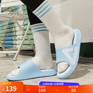 匹克態(tài)極拖鞋男鞋夏季外穿運動(dòng)拖鞋籃球防滑涼拖女款戶(hù)外沙灘鞋涉水鞋 【女款】天空蘭/大白 12 35