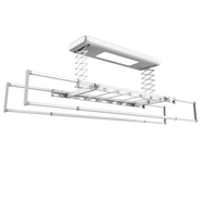 好太太（Hotata） 電動(dòng)晾衣架智能自動(dòng)升降曬被陽(yáng)臺晾衣架室外衣服架伸縮晾衣桿 D-3116S：語(yǔ)音+照明+4橫桿