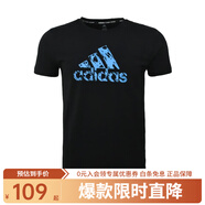 adidas阿迪達斯男子TAEKWONDO四季款短袖T恤 ADITSG2SMU-BBU-1 黑色 M