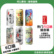 或不凡6罐或不凡精釀啤酒組合系列君不見(jiàn)黃河之水天上來(lái)渾濁IPA啤酒 6口味 500mL 6罐 組合裝