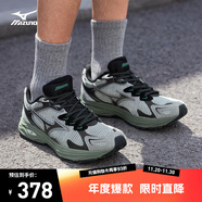 美津濃（MIZUNO）男女跑步運動(dòng)休閑鞋緩震透氣網(wǎng)面RACER S 1.0 13/綠野仙蹤 43