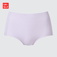 優(yōu)衣庫女裝AIRism無(wú)痕短褲/空氣衣高腰三角內褲25秋冬新款479197 70 淺紫色 XS