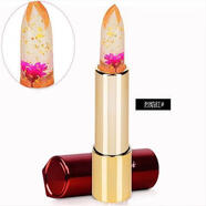 【官方旗艦】凱莉聚美kailijumei變色真花果凍唇膏花朵口紅持久保濕滋潤唇膏護理 03#烈焰紅