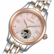 西鐵城（CITIZEN）正品西鐵城機械女表 PC1006 鏤空透底復古時(shí)尚鋼WONART PR1044-87X 28mm