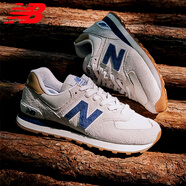 NEW BALANCE NB 574系列男女休閑鞋秋新款百搭潮流運動(dòng)鞋 灰色 ML574LGI-D 37 （腳長(cháng)22.5cm）