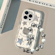 星星凱蒂貓小米17/15/14手機殼K80/70鏡面civi5pro/note15/turbo4 泡芙鏡面【星星凱蒂貓】+手鏈 小米17