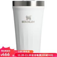 STANLEY日常隨行杯保冷水杯可堆疊防濺適用飲料咖啡和雞尾酒16 oz 473ml Frost 473ml 16oz