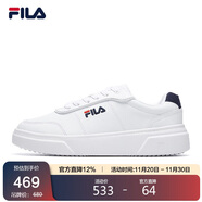 FILA 斐樂(lè )官方板鞋女鞋復古網(wǎng)球鞋小白鞋輕便百搭運動(dòng)鞋休閑鞋女