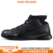 耐克（NIKE）Zoom Kobe 1黑曼巴科比減震防滑耐磨包裹性中幫復古籃球鞋男款 45