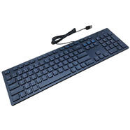 原裝USB巧克力鍵盤(pán)高鍵位香港澳門(mén)臺灣繁體注音香港倉頡碼繁體版鍵盤(pán) 戴爾KB216USB有線(xiàn)繁體單鍵