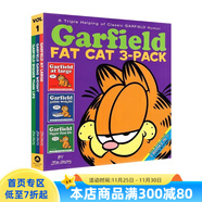 加菲貓英文原版漫畫(huà) 1-25冊 75個(gè)故事 25年新書(shū) Garfield Fat Cat 3 Pack 經(jīng)典趣味幽默漫畫(huà) 兒童圖畫(huà)故事書(shū) Jim Davis 預售 加菲貓漫畫(huà) 三合一 1