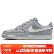 耐克NIKE男子休閑鞋COURT VISION LOW 運動(dòng)鞋HV8139-002灰白39
