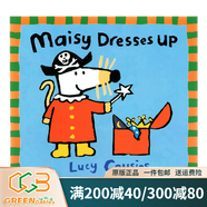 英文原版 Maisy 小鼠波波 趣味圖畫(huà)故事 寶寶親子讀物 兒童啟蒙認知繪本 Lucy Cousins 綠山墻 Maisy Dresses Up 裝扮