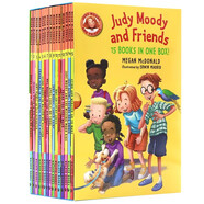 英文原版 稀奇古怪小朱迪系列和她的伙伴 Judy moody and friends 情商啟蒙校園正能量 章節橋梁書(shū) Stink  Judy Moody15冊