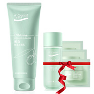 安安金純（A'Gensn）橄欖油美白保濕潔面乳150g 安安洗面奶 安金純橄欖油洗面奶