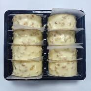 瑞士卷網(wǎng)紅巧克力脆皮甜品美味爆漿蛋糕軟糯香甜 白巧夢(mèng)龍瑞士卷310g*1盒[1盒8枚]