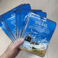 萬(wàn)寧_海外韓國 蝸牛面膜貼SNAIL 亮白補水滋養修復肌膚緩衰老10片 _海外韓國蝸牛面膜貼SNAIL亮白補