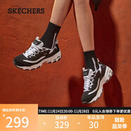 斯凱奇（Skechers）女鞋秋季厚底老爹鞋百搭熊貓鞋軟底舒適外穿休閑運動(dòng)鞋11959