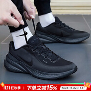 耐克（NIKE）官方 男鞋 25冬新款緩震透氣運動休閑鞋輕盈回彈舒適網(wǎng)面跑步鞋男 001/純黑武士【主推款】 41 (內長260mm)