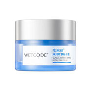 水密碼冰川礦泉補水霜50g精華保濕霜滋潤面霜面部改善干燥潤膚護膚品 水密碼冰川補水霜50g*1瓶