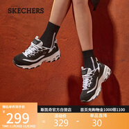 斯凱奇（Skechers）女鞋秋季厚底老爹鞋百搭熊貓鞋軟底舒適外穿休閑運動(dòng)鞋11959
