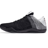 科比11代籃球鞋Kobe11內置氣墊戰靴耐磨防滑減震透氣實(shí)戰男運動(dòng)鞋 黑白【內置氣墊實(shí)戰版本】 43