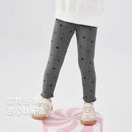JELLYBABY【波點(diǎn)印花】嬰幼褲子女童打底褲柔彈休閑舒適長(cháng)褲兒童春秋