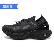 玩覓ONEMIX夏季戶(hù)外溯溪速干鞋減震防滑男厚底軟彈透氣涉水鞋女 磨巖黑 44