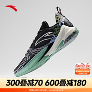 安踏（ANTA）速?zèng)Q6籃球鞋丨全掌氮科技籃球鞋穩(wěn)定支撐防滑耐磨運(yùn)動(dòng)鞋 城堡灰/基礎(chǔ)黑-2 42.5