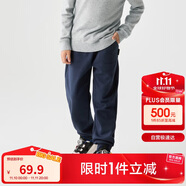 巴拉巴拉童裝兒童褲子男童女童加絨長(zhǎng)褲冬保暖運(yùn)動(dòng)休閑束腳褲208424108217