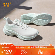 361°運動(dòng)鞋女秋冬季靈狐防潑水休閑厚底減震通勤跑步鞋子682532244-2