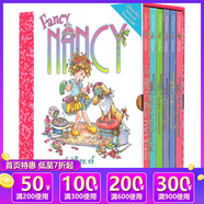 英文原版繪本 Fancy Nancy Bountiful Box of Books 漂亮的南希 禮品故事書 6冊精裝 送海報(bào) 小俏妞希希 綠山墻 .