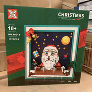 山頭林村絕版中國積木小顆粒拼裝玩具男女孩禮物便宜撿漏恐龍 孔雀藍