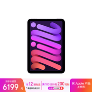 Apple/蘋(píng)果 iPad mini (A17 Pro) 8.3英寸 平板電腦(512G WLAN版/mini7/MYH33CH/A)紫色