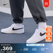 耐克男子透氣平底運動鞋冬季板鞋NIKE COURT VISION LOW DH2987 101白色/黑/白色 47.5