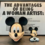 語(yǔ)森憶大號樹(shù)脂頭擺件店面開(kāi)業(yè)客廳裝飾工藝品高級感 [高質(zhì)量樹(shù)脂]小米奇+米奇頭9.5cm+18cm