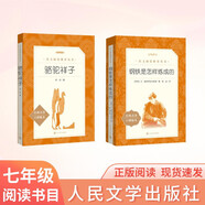 駱駝祥子+鋼鐵是怎樣煉成的 初一 七年級下 套裝共2本 七年級下冊必讀 語(yǔ)文閱讀推薦叢書(shū) 人民文學(xué)出版社