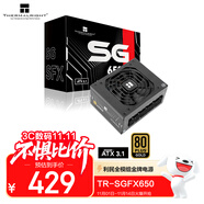 Thermalright(利民) 額定650W TR-SGFX650 ATX3.1電源 金牌全模組 全日系電解電容 SFX小尺寸電源
