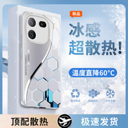 品托（Pintop）vivoiqoo12手機(jī)殼iqoo12pro玻璃簡約新款保護(hù)套超薄散熱高端商務(wù)全包直邊防摔硬殼高級創(chuàng)意男女款 iqoo 12【極光銀】 冰晶玻璃殼